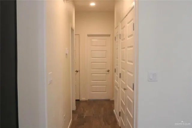 a close view of closet