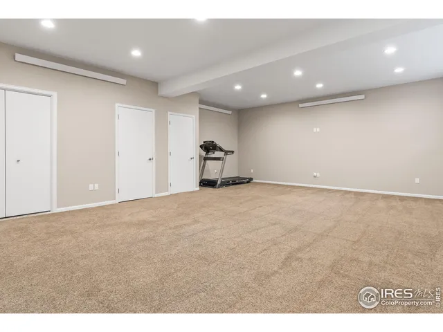 a view of empty room