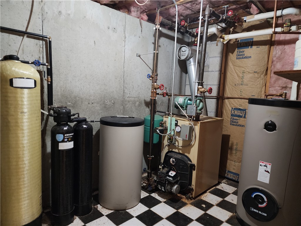18 Isthmus Road Foster, RI 02825 - Photo 27 of 34 Water filtration & softner system, 2 zone hydro air heating/ac