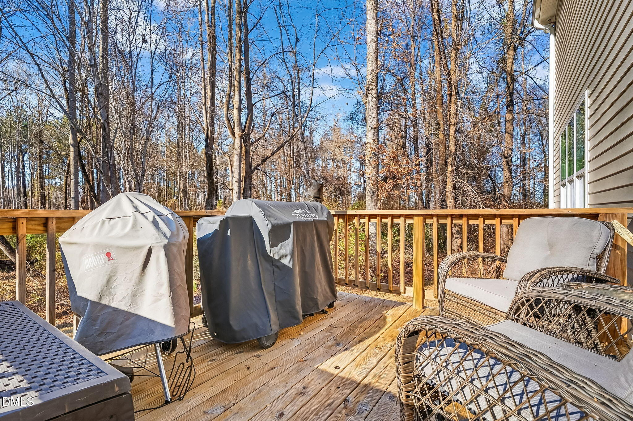 27 Duchess Court Angier, NC 27501 - Photo 33 of 50 a view of balcony with wooden floor