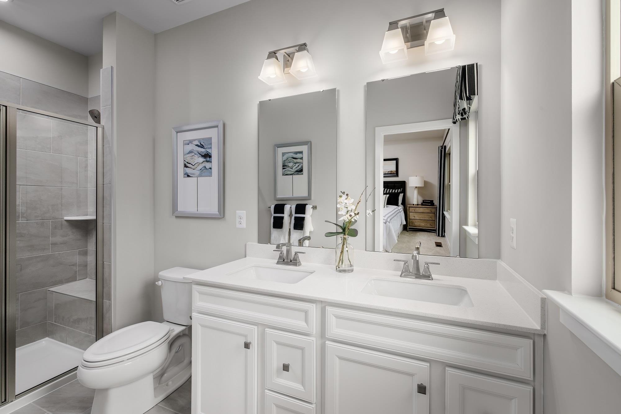 3659 Ponton Road Mount Crawford, VA 22841 - Photo 8 of 13 a bathroom with a sink toilet and shower