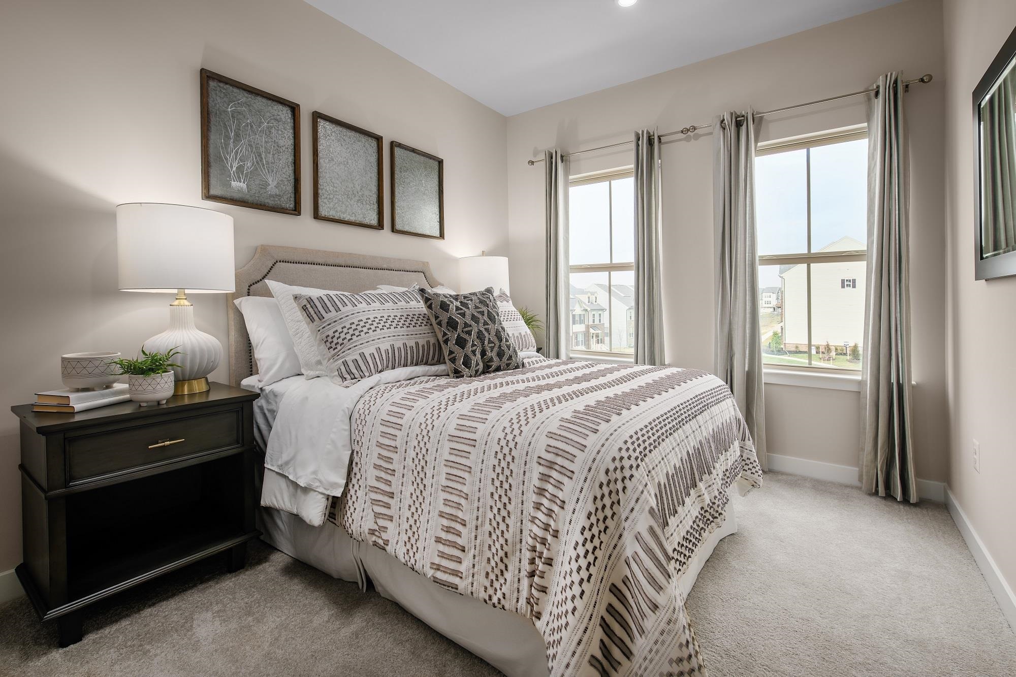 3659 Ponton Road Mount Crawford, VA 22841 - Photo 9 of 13 a bedroom with a bed and a night stand