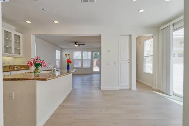 a view interior of the house and living room
