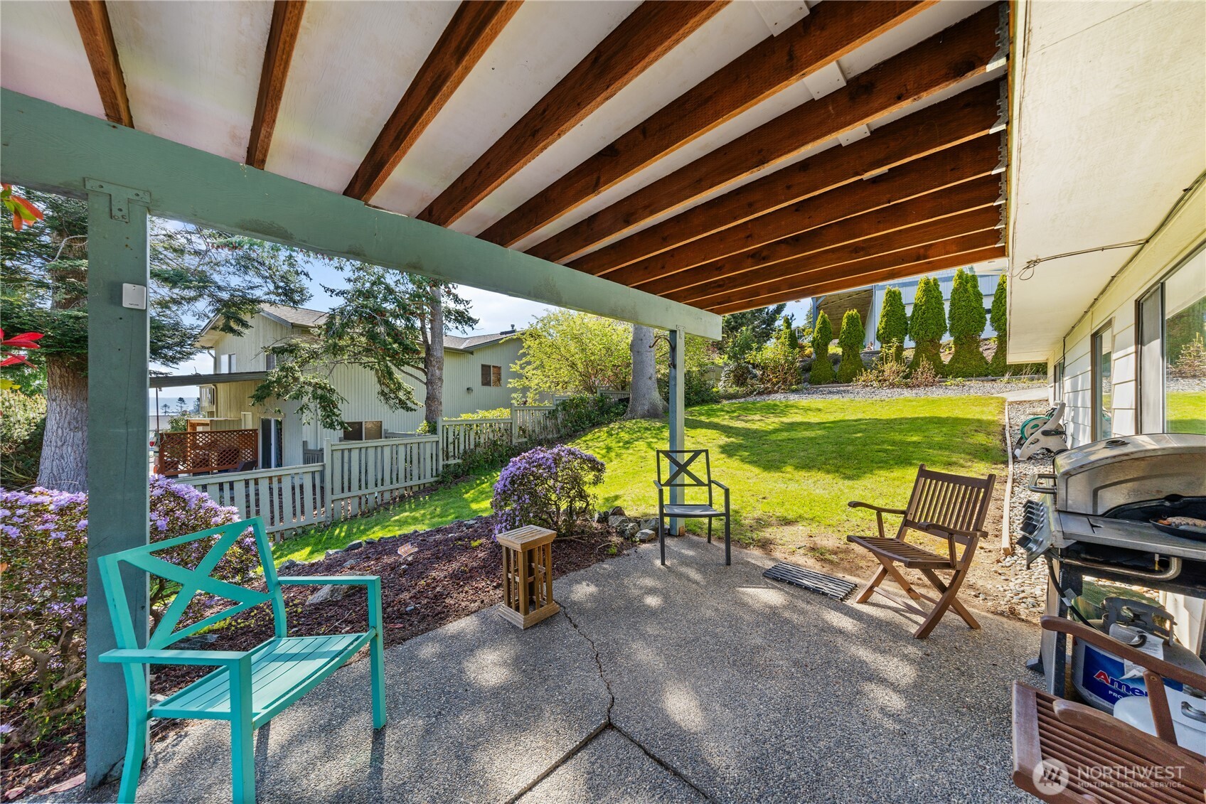 4314 Bryce Drive Anacortes, WA 98221 - Photo 29 of 40 a view of yard with patio