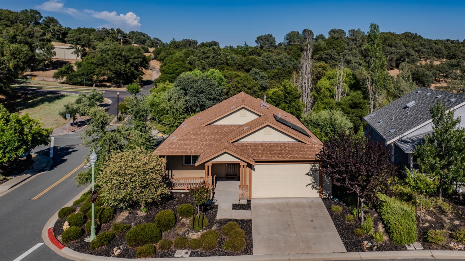 648 Edgewood Loop Angels Camp, CA 95222 - Photo 50 of 58 DRONE FRONT VIEW
