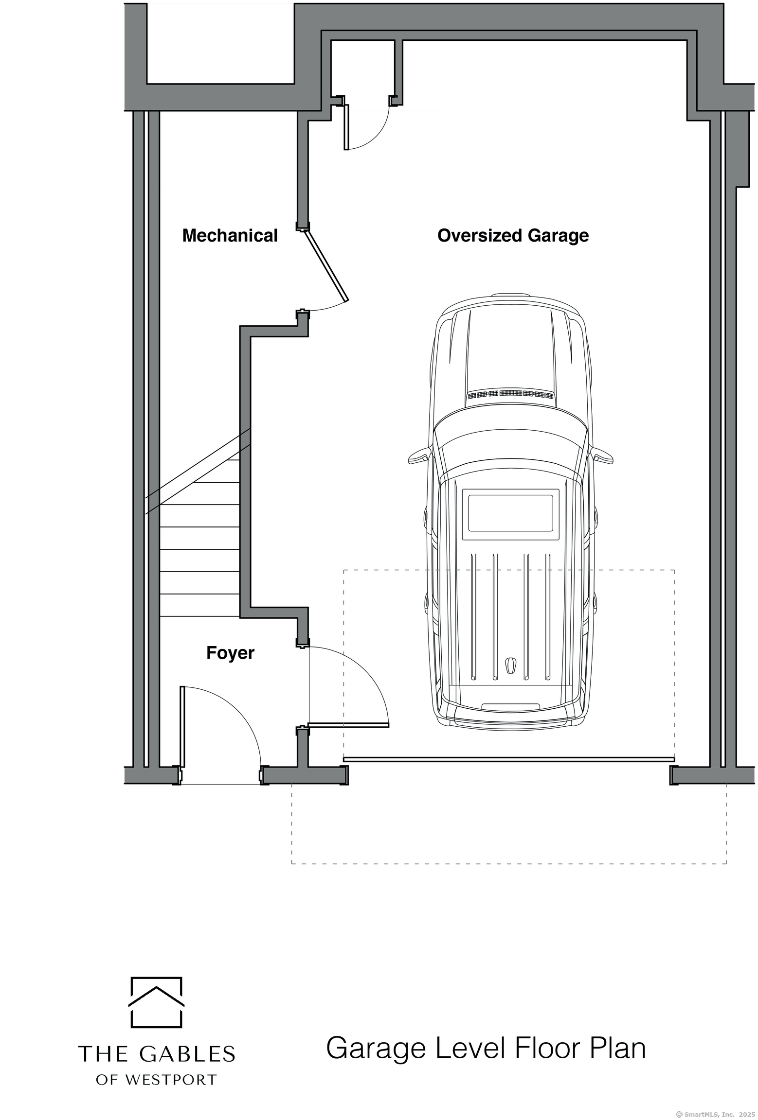 781 Post Road East, Unit 104 Westport, CT 06880 - Photo 39 of 40 Garage Level