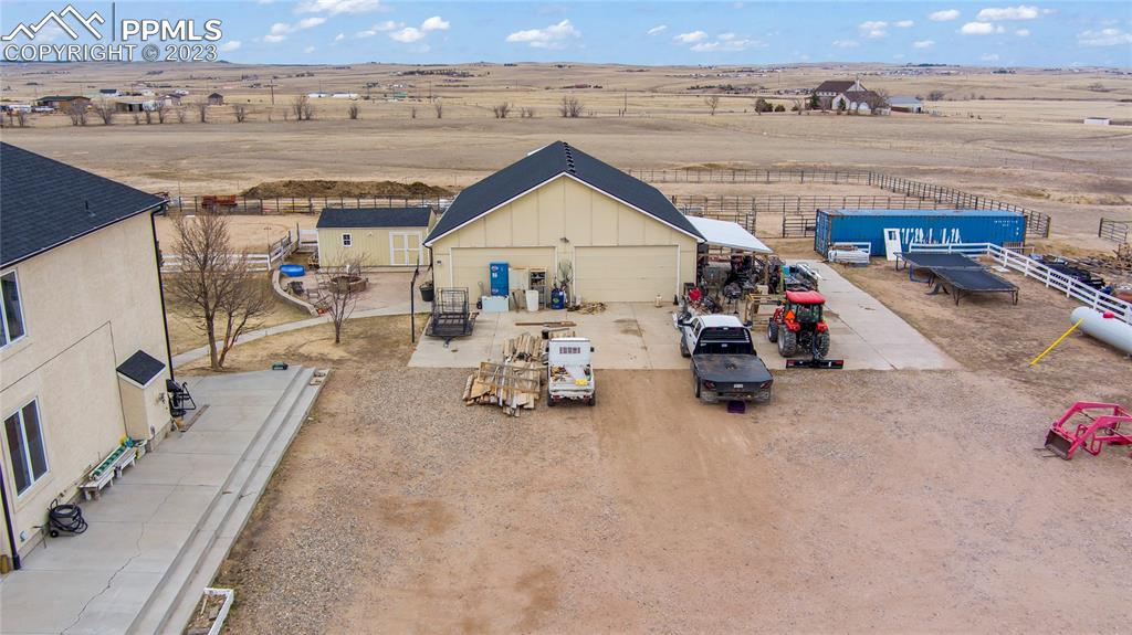 20880 Scott Road Calhan, CO 80808 - Photo 4 of 39 an outdoor view with patio