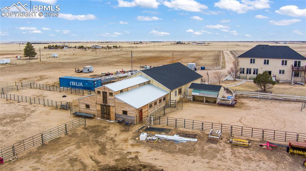 20880 Scott Road Calhan, CO 80808 - Photo 7 of 39 a view of a terrace with chairs