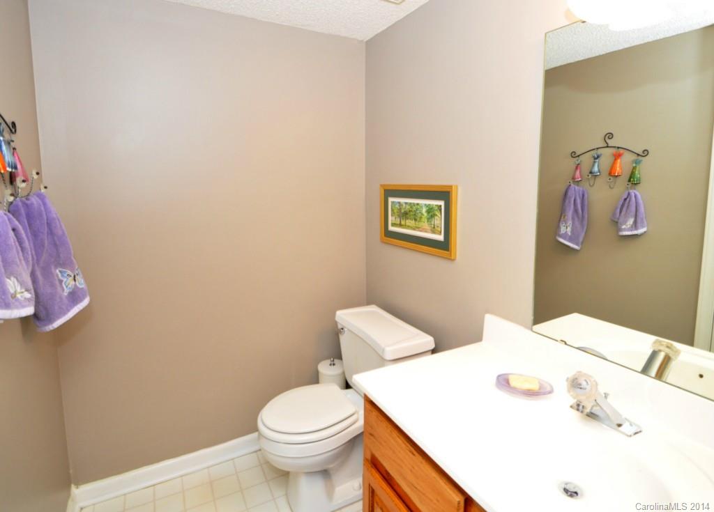 10336 Fairway Ridge Road Charlotte, NC 28277 - Photo 14 of 23 a white toilet sitting next to a bathroom sink