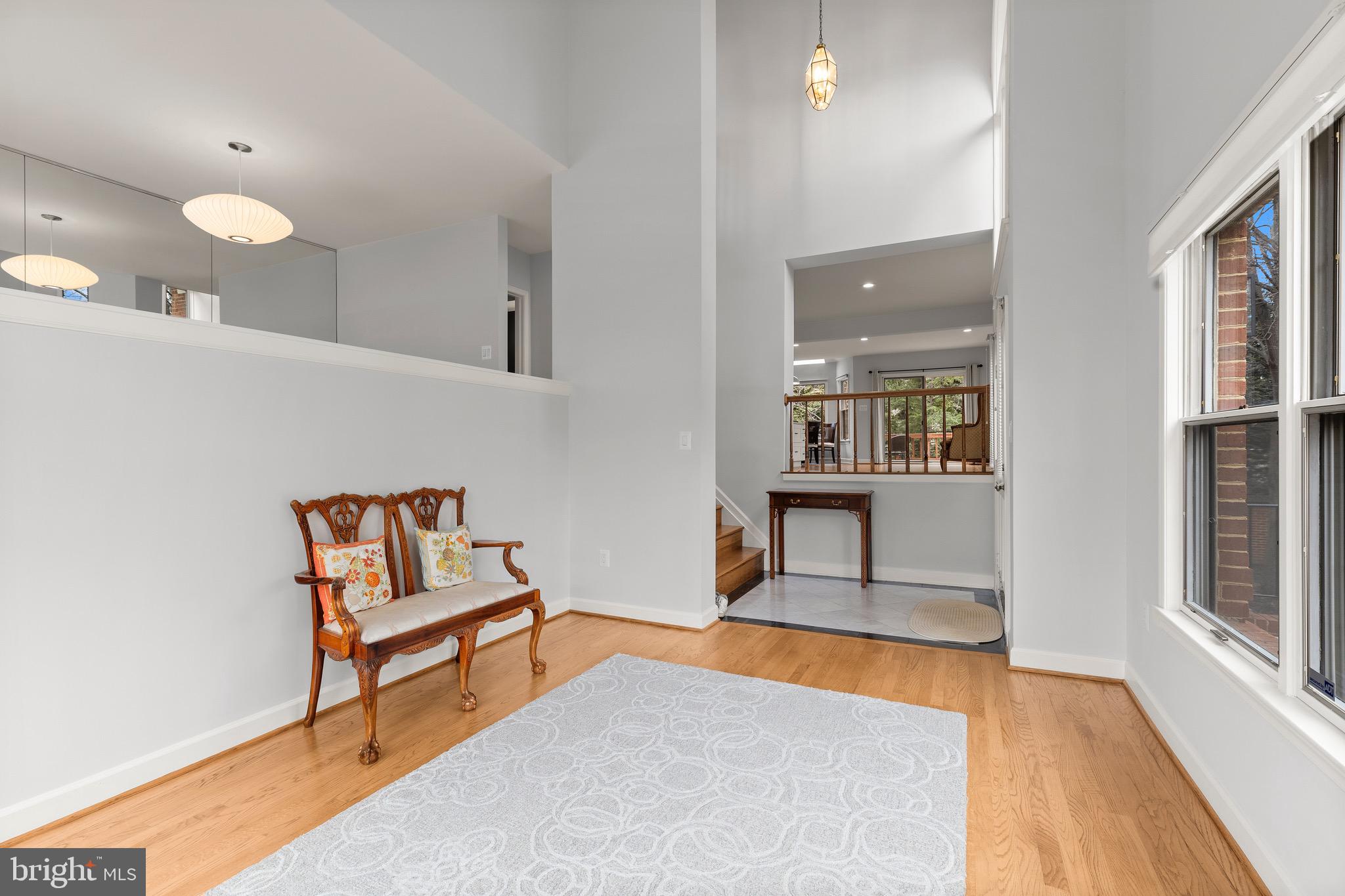 1474 Hampton Hill Circle McLean, VA 22101 - Photo 4 of 45 a living room with furniture and a wooden floor