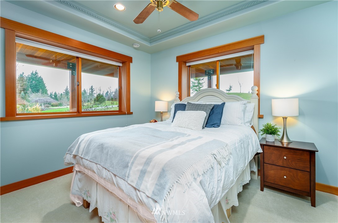 6460 Everson Goshen Road Everson, WA 98247 - Photo 17 of 37 a bedroom with a bed and a window