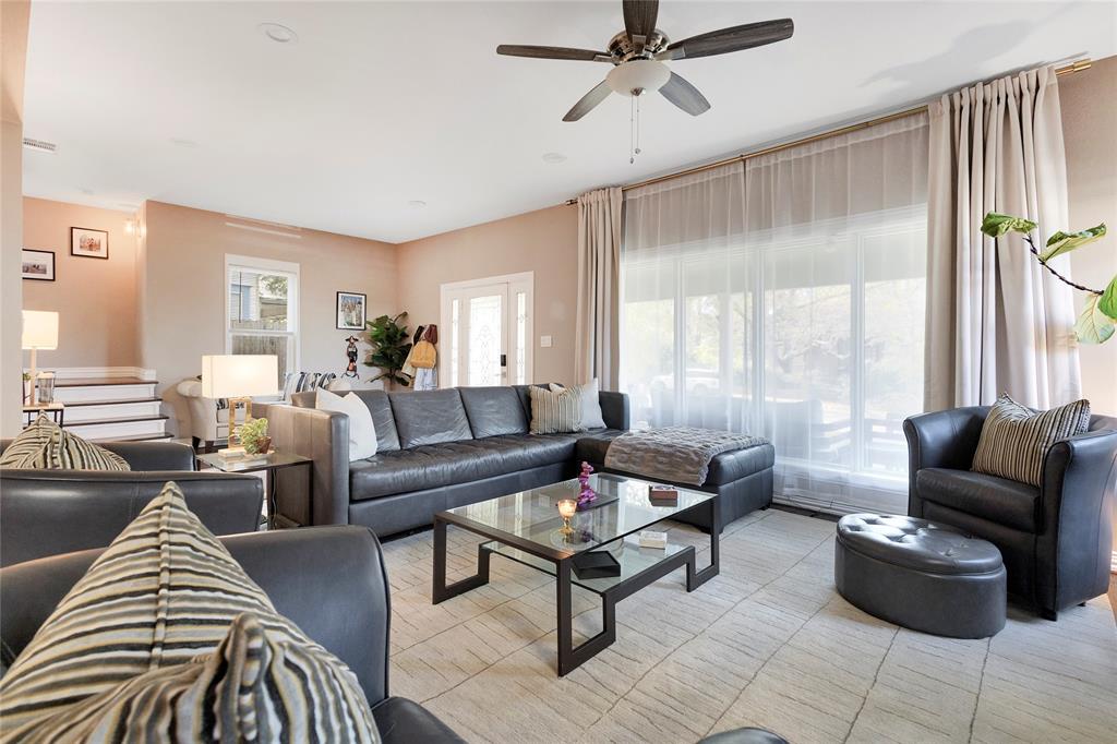828 Elsbeth Street Dallas, TX 75208 - Photo 7 of 35 a living room with furniture and a large window