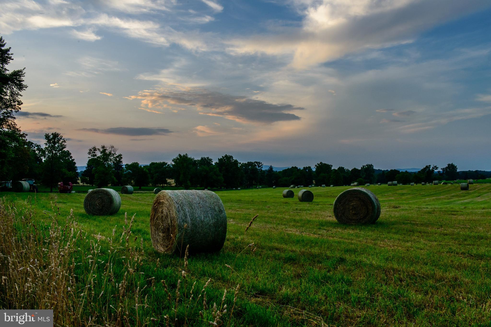 21091 Unison Road Middleburg, VA 20117 - Photo 56 of 65 A common view of round bales in a field
