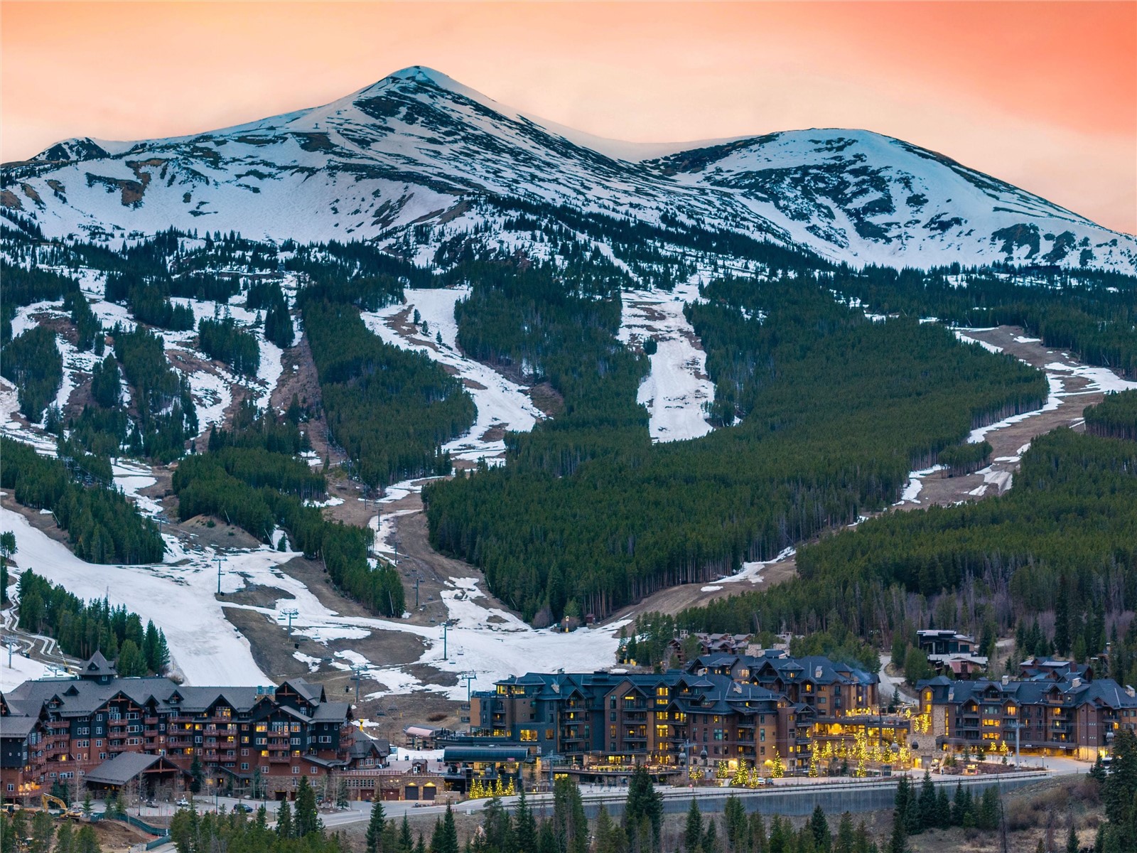 1140 Ski Hill Road, Unit 27 Breckenridge, CO 80424 - Photo 20 of 26 aerial view of multiple house