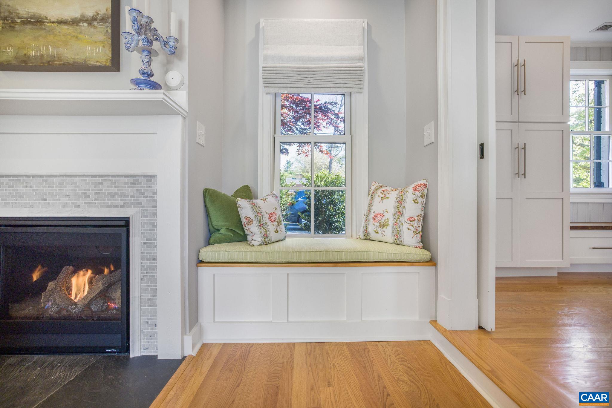 1504 Rugby Avenue Charlottesville, VA 22903 - Photo 9 of 51 a living room with furniture and a fireplace