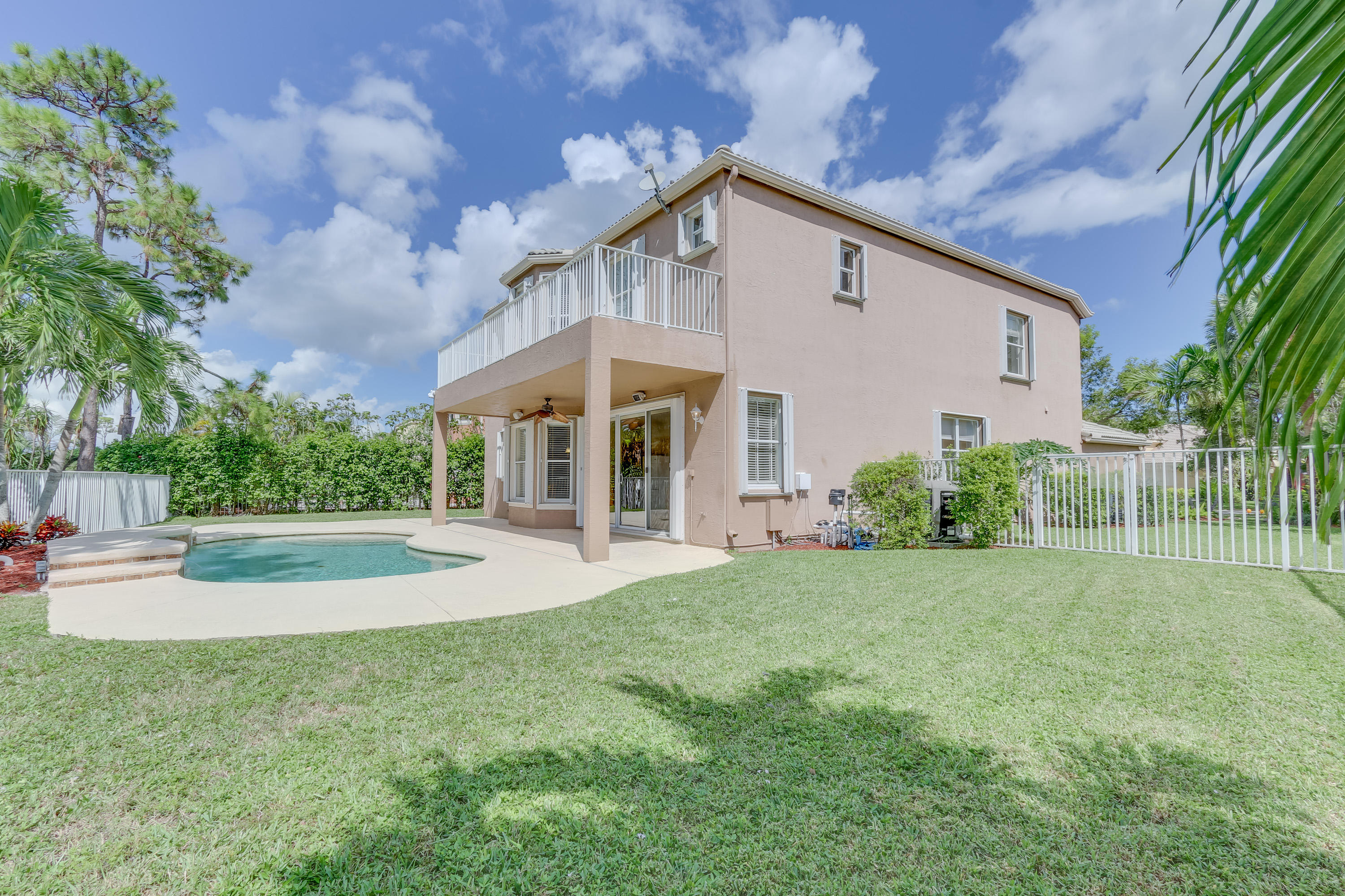 2121 Reston Circle Royal Palm Beach, FL 33411 - Photo 50 of 63 BACK YARD/HOUSE