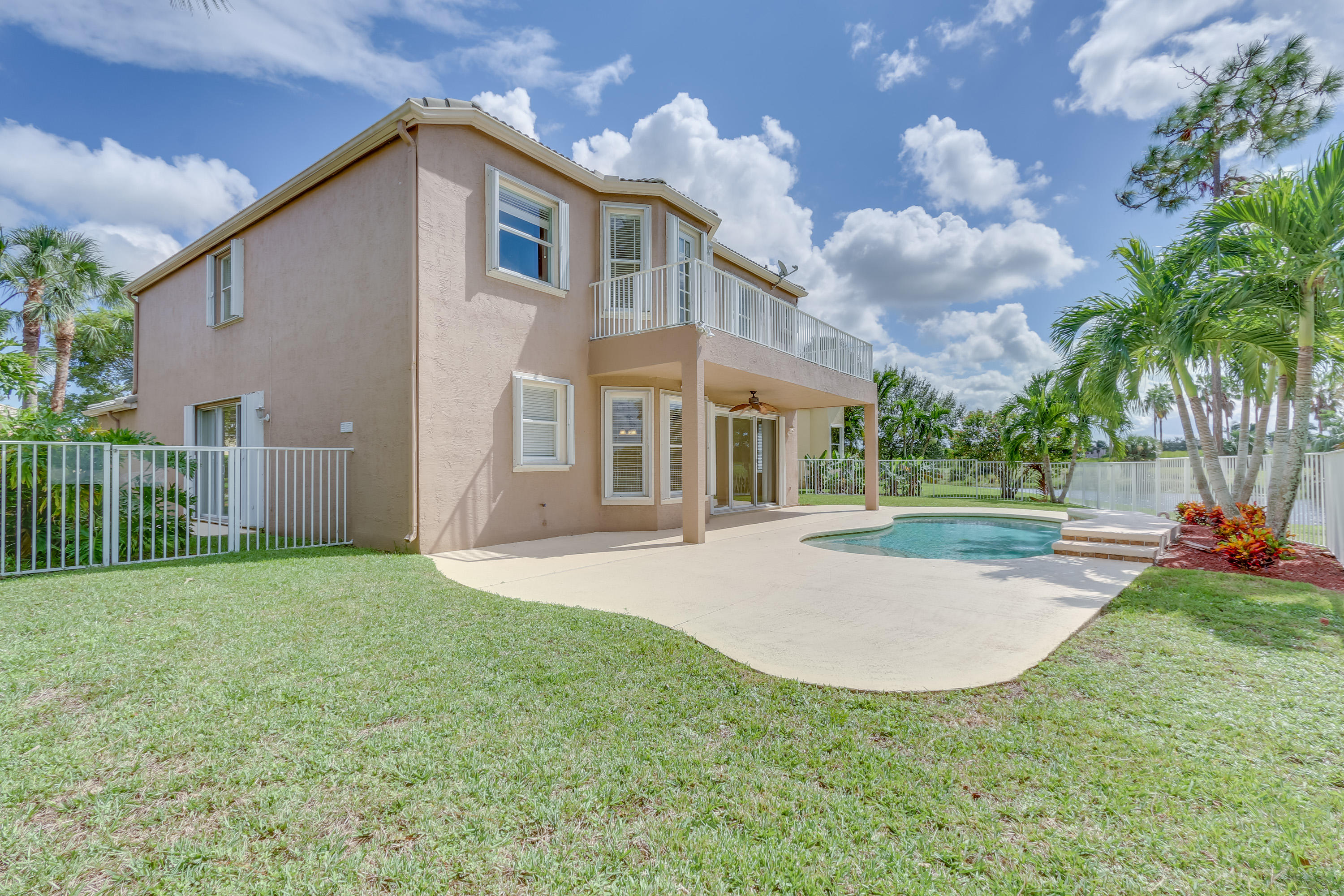 2121 Reston Circle Royal Palm Beach, FL 33411 - Photo 51 of 63 BACK YARD/HOUSE
