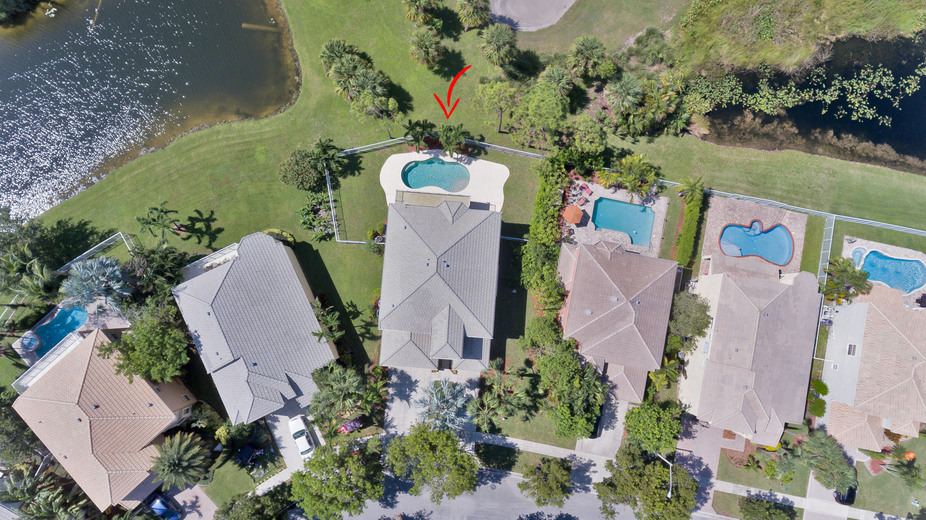 2121 Reston Circle Royal Palm Beach, FL 33411 - Photo 57 of 63 AERIAL PHOTO OF LOT