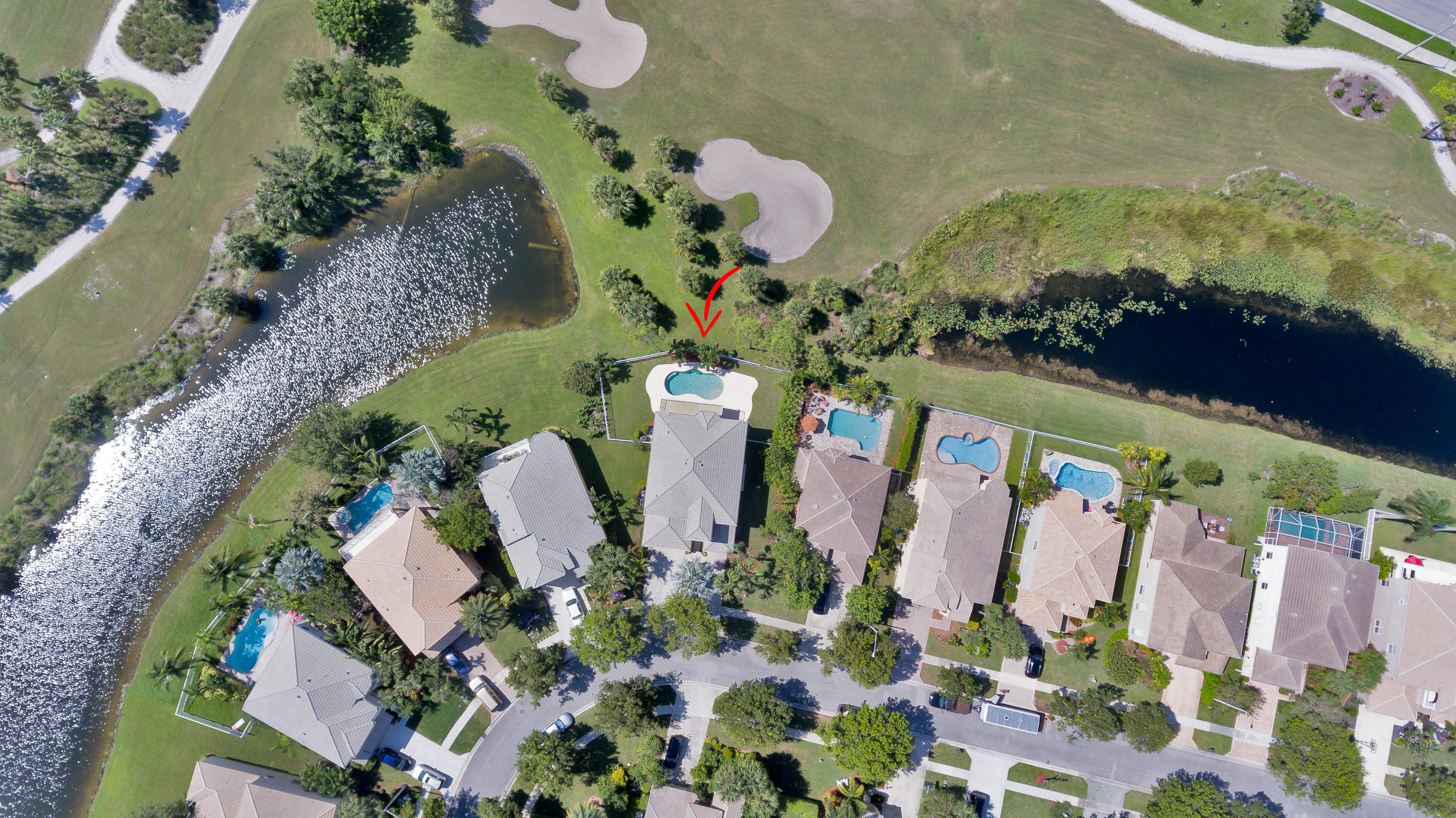 2121 Reston Circle Royal Palm Beach, FL 33411 - Photo 58 of 63 AERIAL PHOTO OF LOT