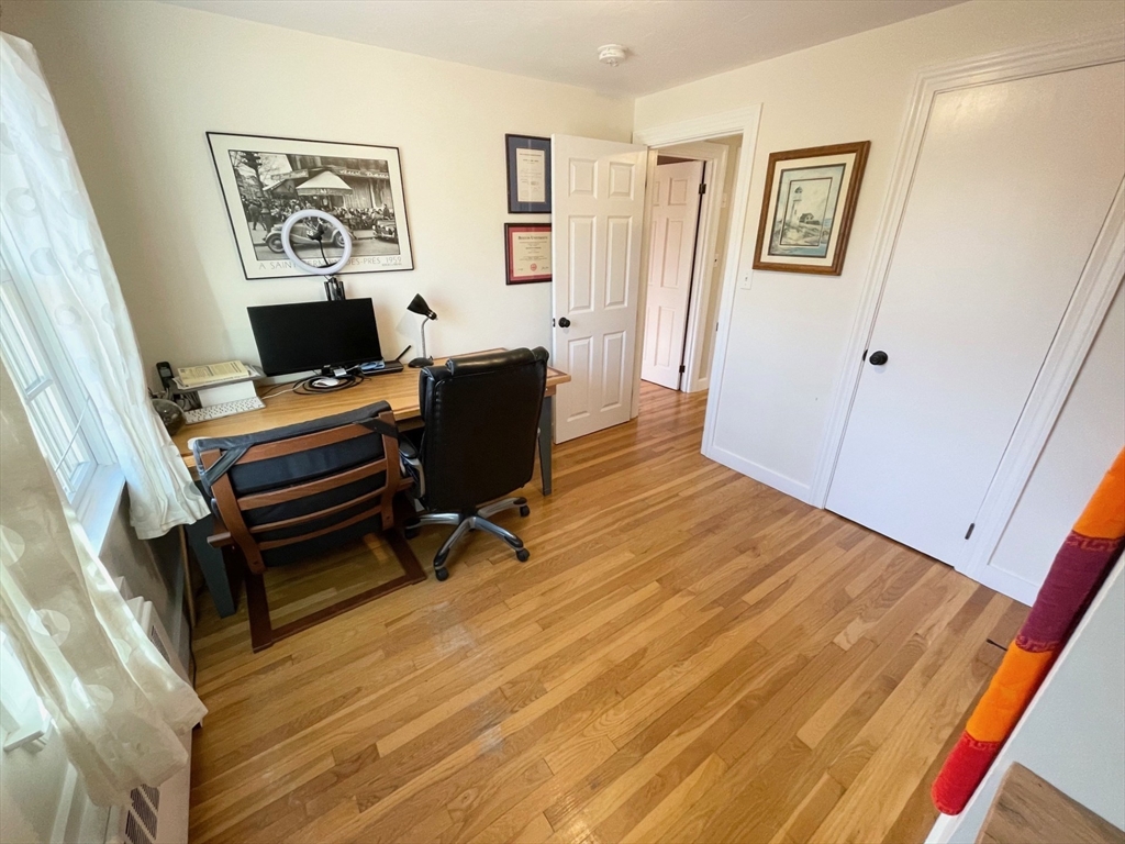 71 Morse Street Sharon, MA 02067 - Photo 24 of 40 a view of a workspace with furniture and a window