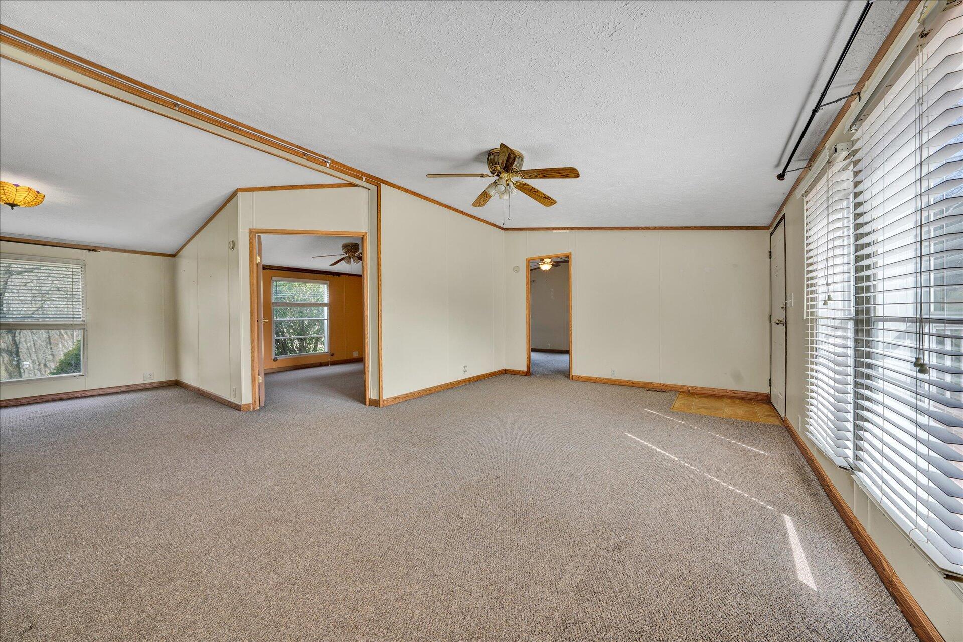 2121 Cannady School Road Southeast Floyd, VA 24091 - Photo 8 of 41 a view of empty room with ceiling fan