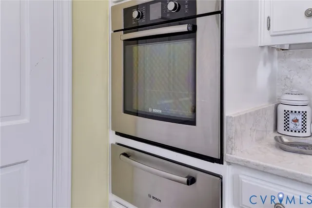 a view of a storage and utility room
