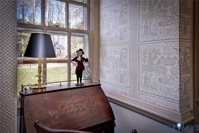 a view of a living room