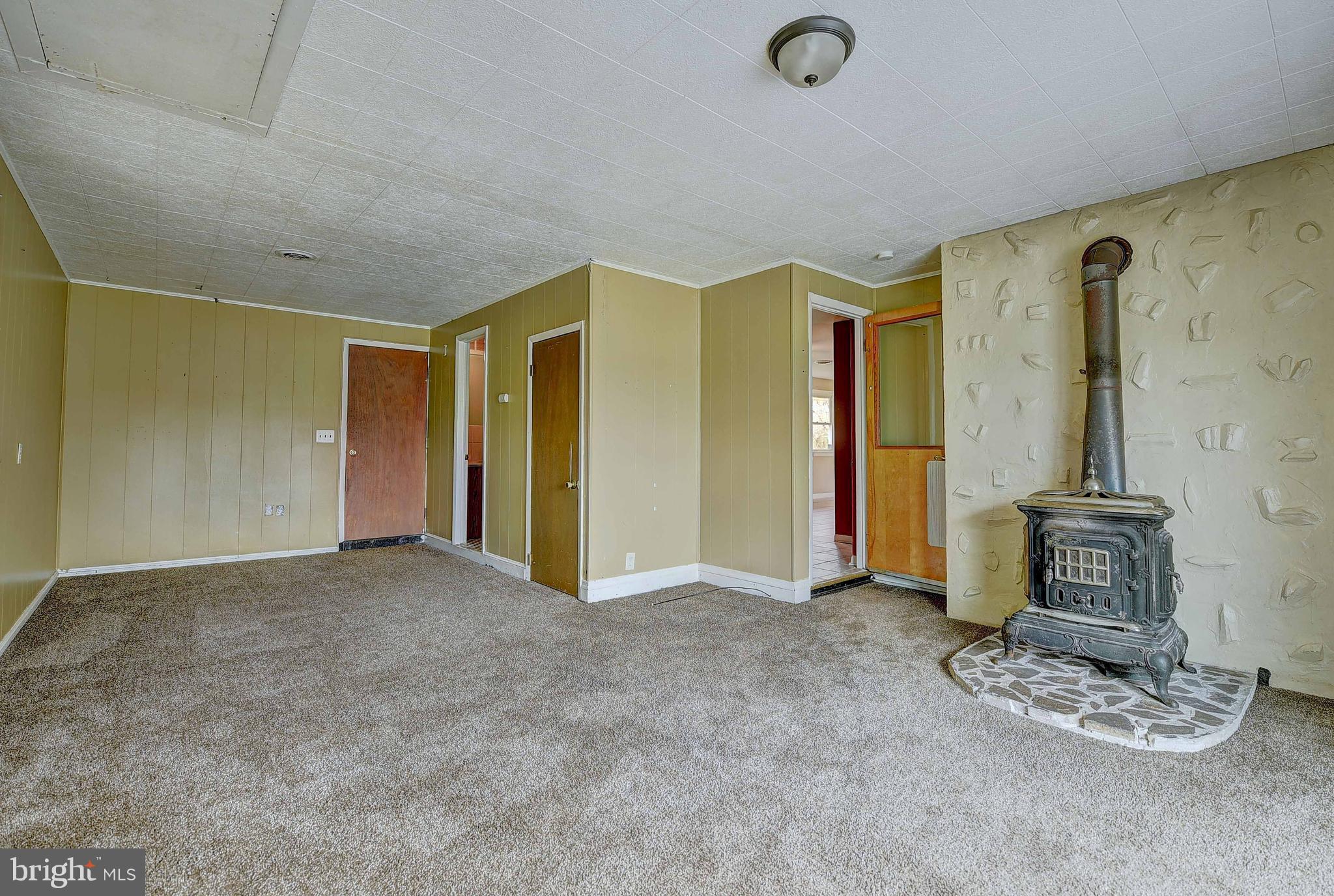 1614 Scott Road Pylesville, MD 21132 - Photo 13 of 30 Family Room w/Wood Burning Fireplace