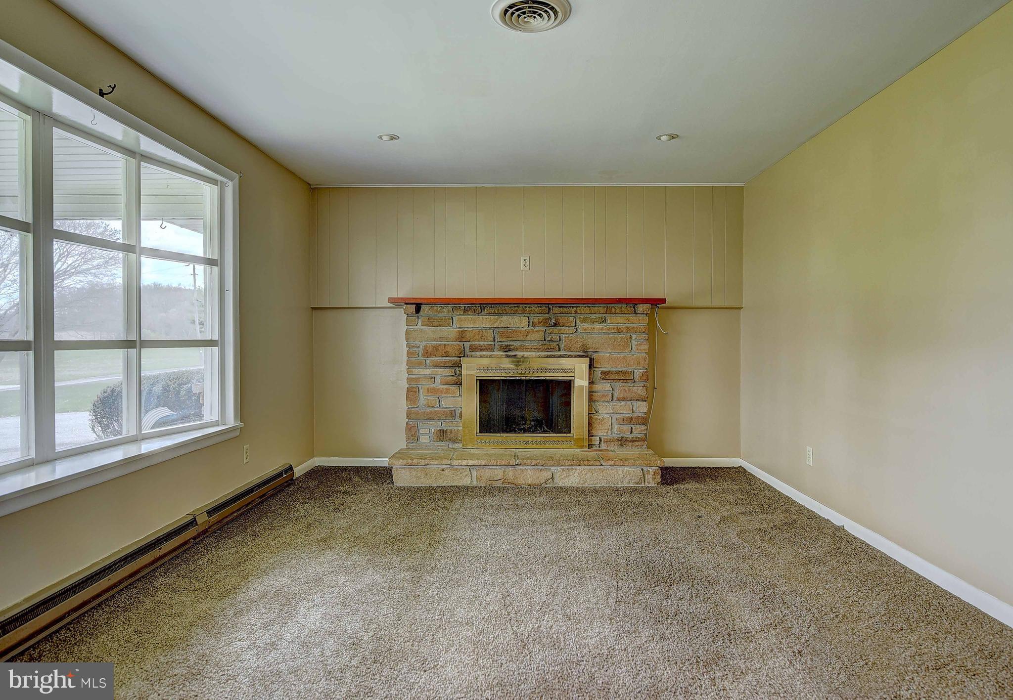 1614 Scott Road Pylesville, MD 21132 - Photo 4 of 30 Beautiful stone fireplace