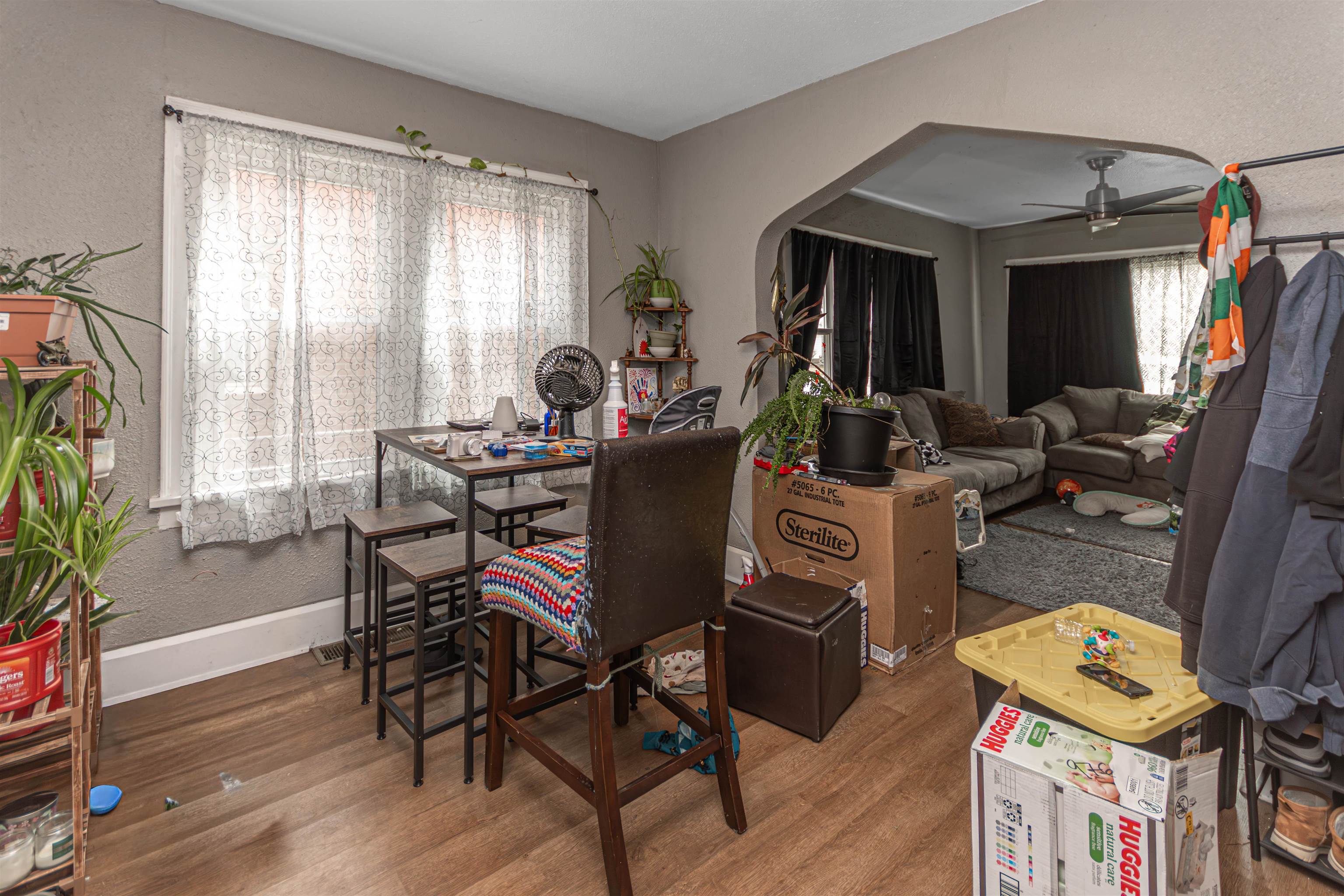 2827 Knight Avenue Rockford, IL 61101 - Photo 4 of 16 a dining room with furniture window and wooden floor