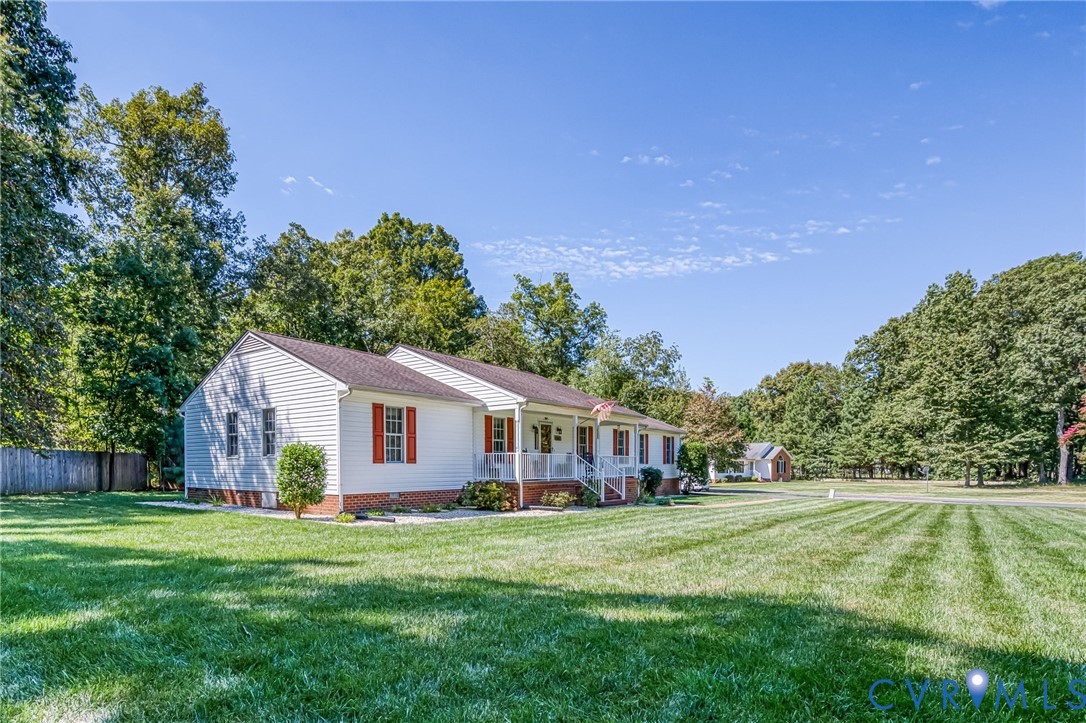 2081 Mill Road Henrico, VA 23231 - Photo 2 of 30 a view of a house with backyard and garden