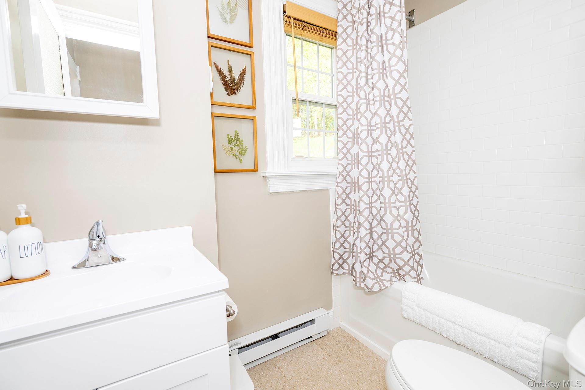 3212 Franklin Avenue, Unit 1ST FLOOR NORHT Millbrook, NY 12545 - Photo 11 of 11 a bathroom with a sink toilet and shower