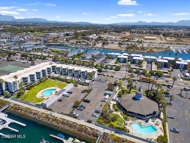 2901 Peninsula Road, Unit 348 Oxnard, CA 93035 - Photo 19 of 22 an aerial view of a swimming pool patio and outdoor seating