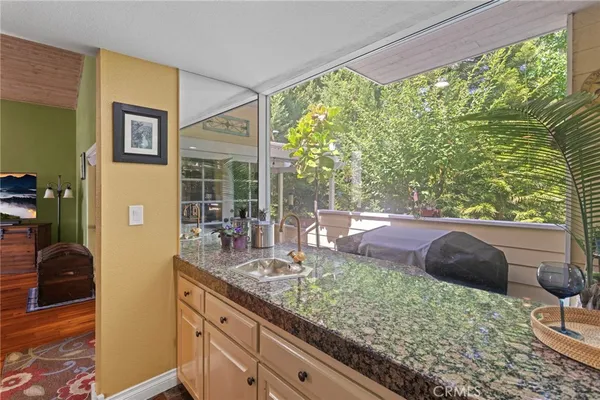 a room with natural light