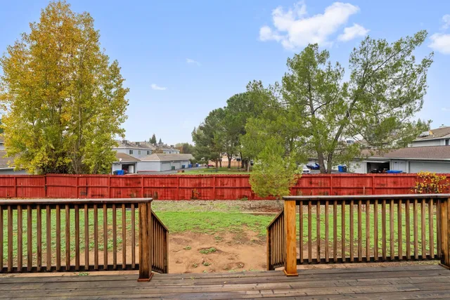 a view of a roof deck
