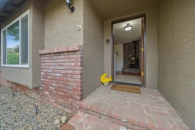 a view of outdoor space and porch