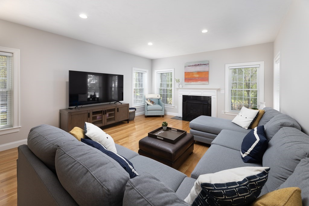 1 Pine House Road Millis, MA 02054 - Photo 9 of 33 a living room with furniture and a flat screen tv