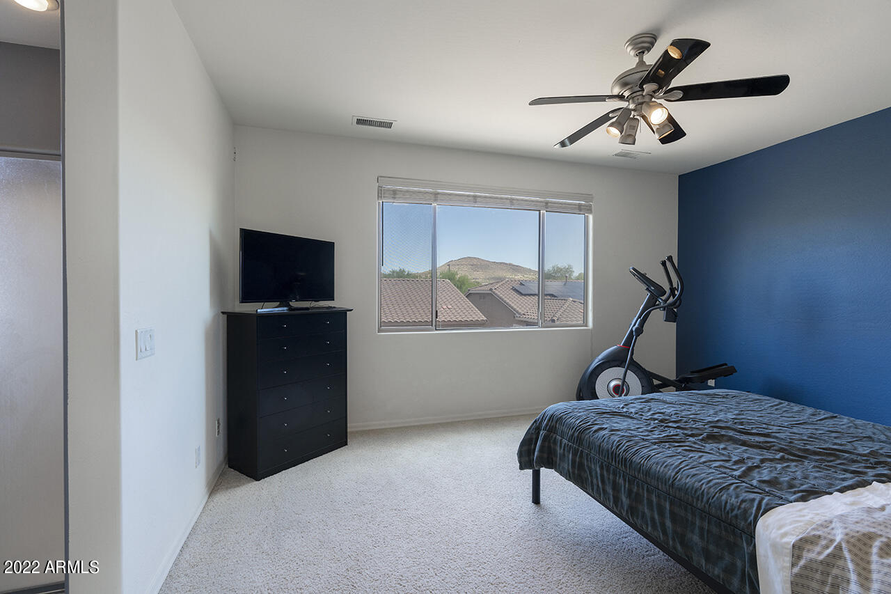 3412 West Florimond Road Phoenix, AZ 85086 - Photo 17 of 34 Primary Bedroom with Mountain Views