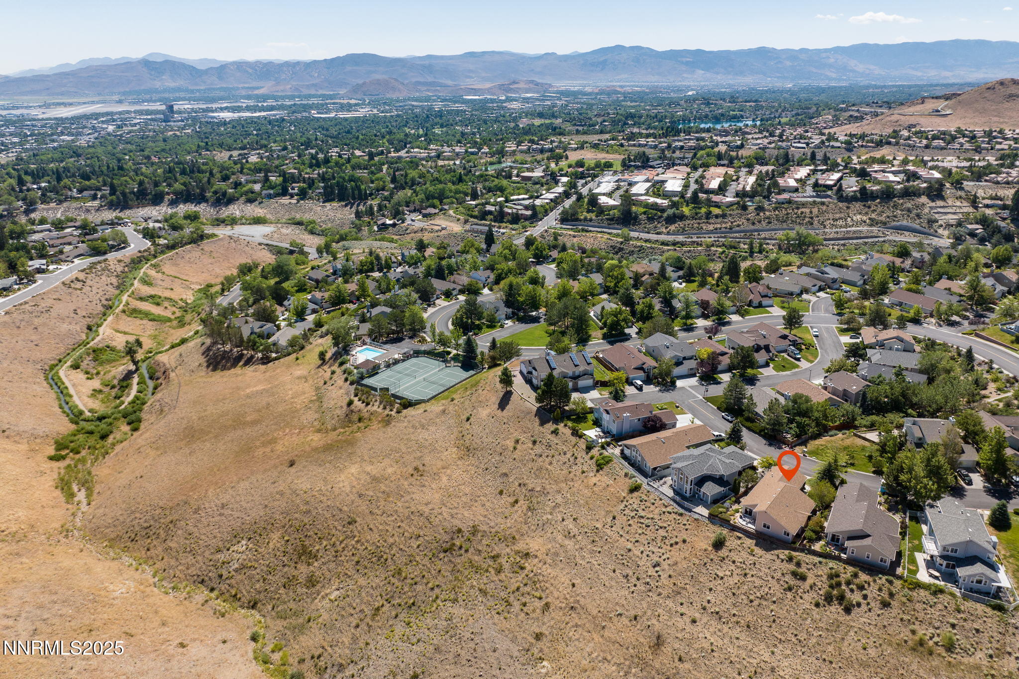 2255 Wide Horizon Drive Reno, NV 89509 - Photo 39 of 52 a view of a city with mountains in the background