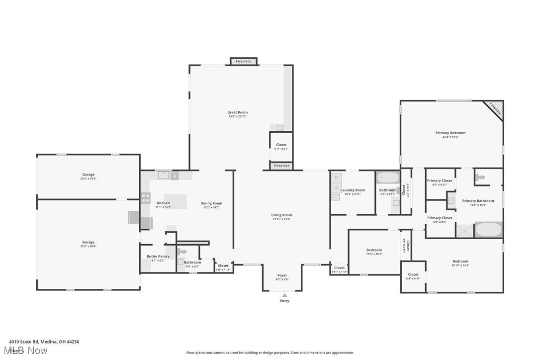 4010 State Road Medina, OH 44256 - Photo 50 of 50 View of room layout