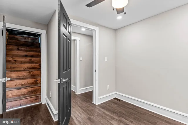 wooden floor in an empty room