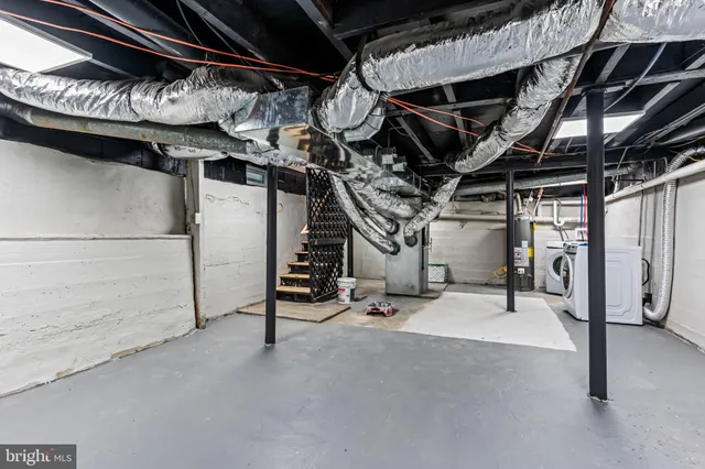 a view of under construction room and staircase