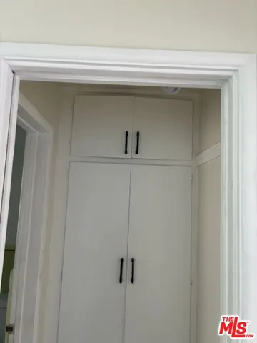a close view of closet
