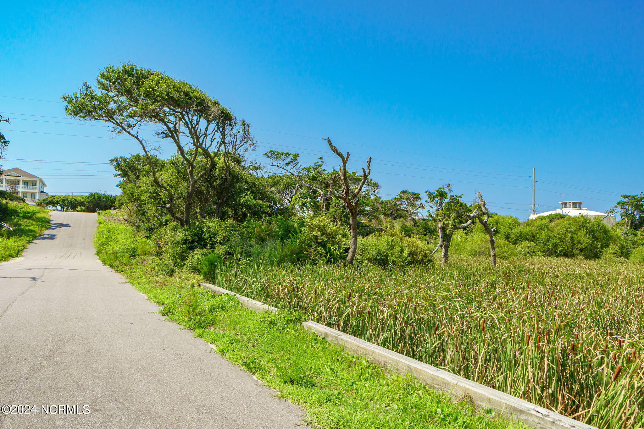 1818 Salter Path Road Indian Beach, NC 28512 - Photo 5 of 22 View from lot of back