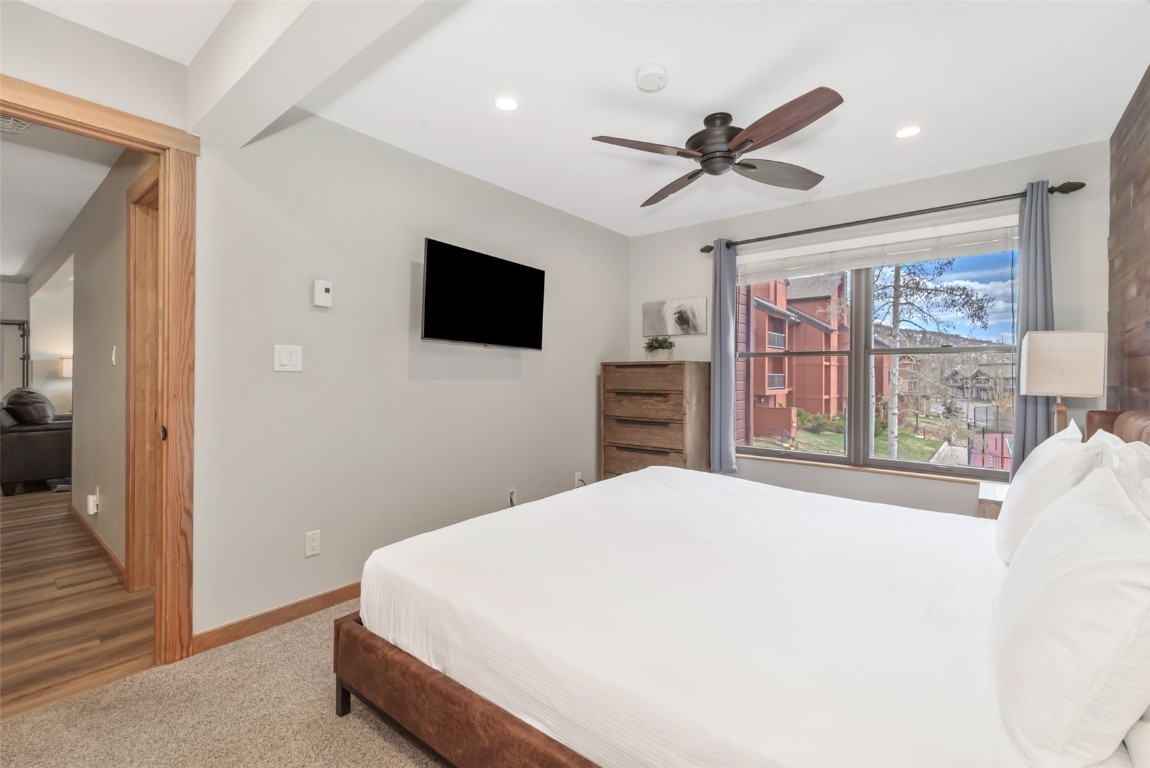 2025 Walton Creek Road, Unit 315 Steamboat Springs, CO 80487 - Photo 26 of 37 Primary bedroom