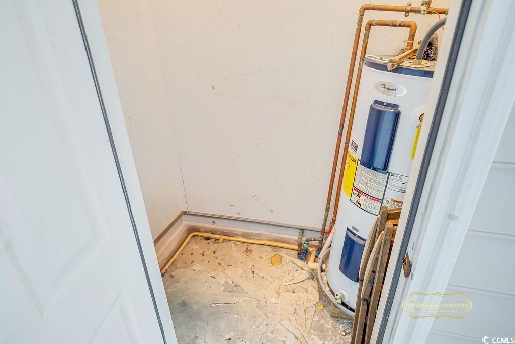2203 Sweetwater Boulevard, Unit 2203 Murrells Inlet, SC 29576 - Photo 21 of 23 Utilities featuring water heater