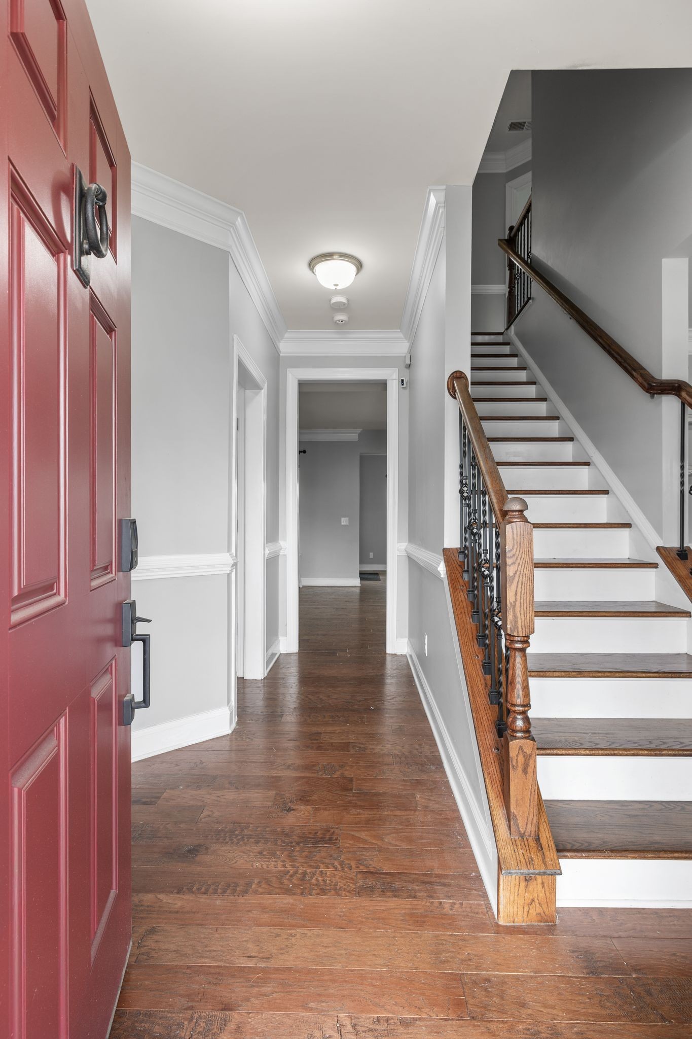 1931 Portview Drive Spring Hill, TN 37174 - Photo 13 of 51 a view of entryway and hall with wooden floor