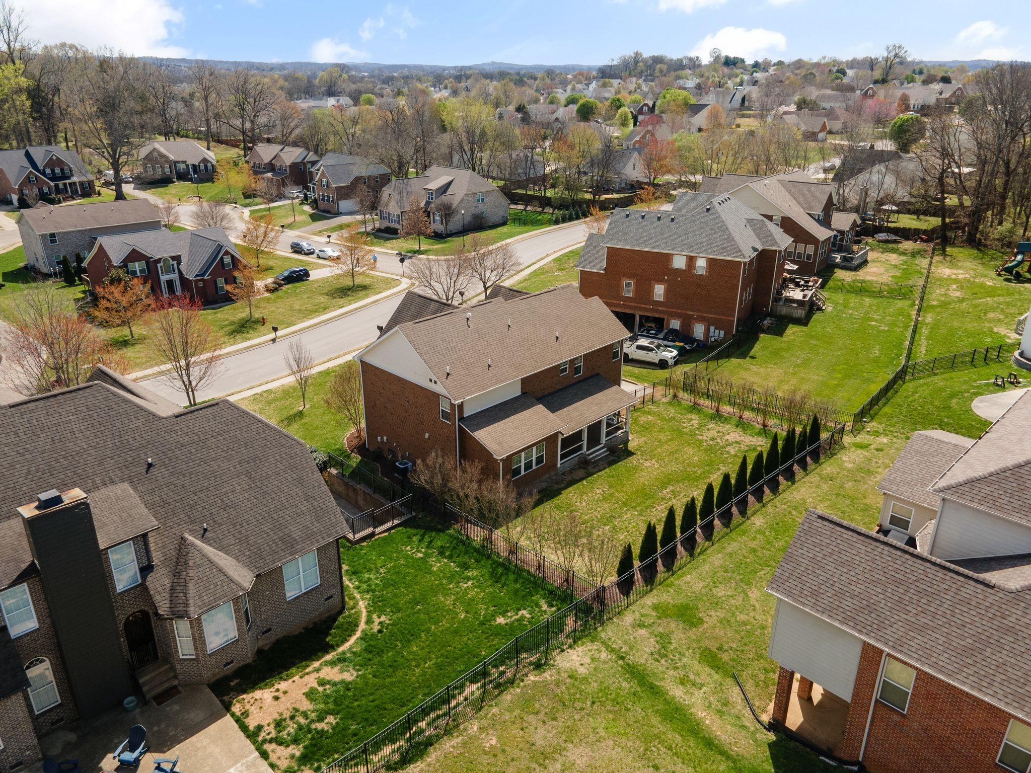 1931 Portview Drive Spring Hill, TN 37174 - Photo 49 of 51 a view of a house with a big yard