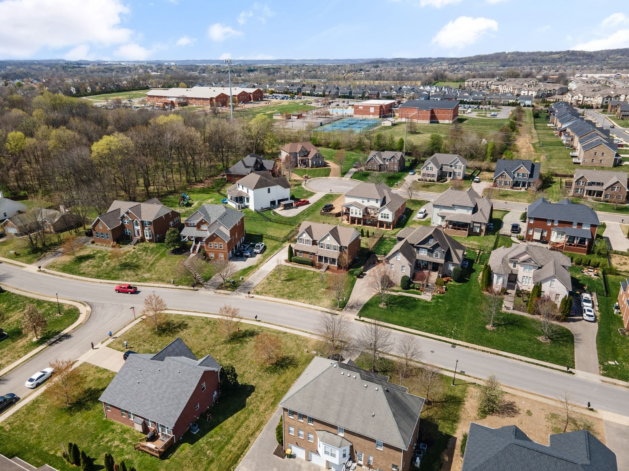 1931 Portview Drive Spring Hill, TN 37174 - Photo 5 of 51 an aerial view of multiple house
