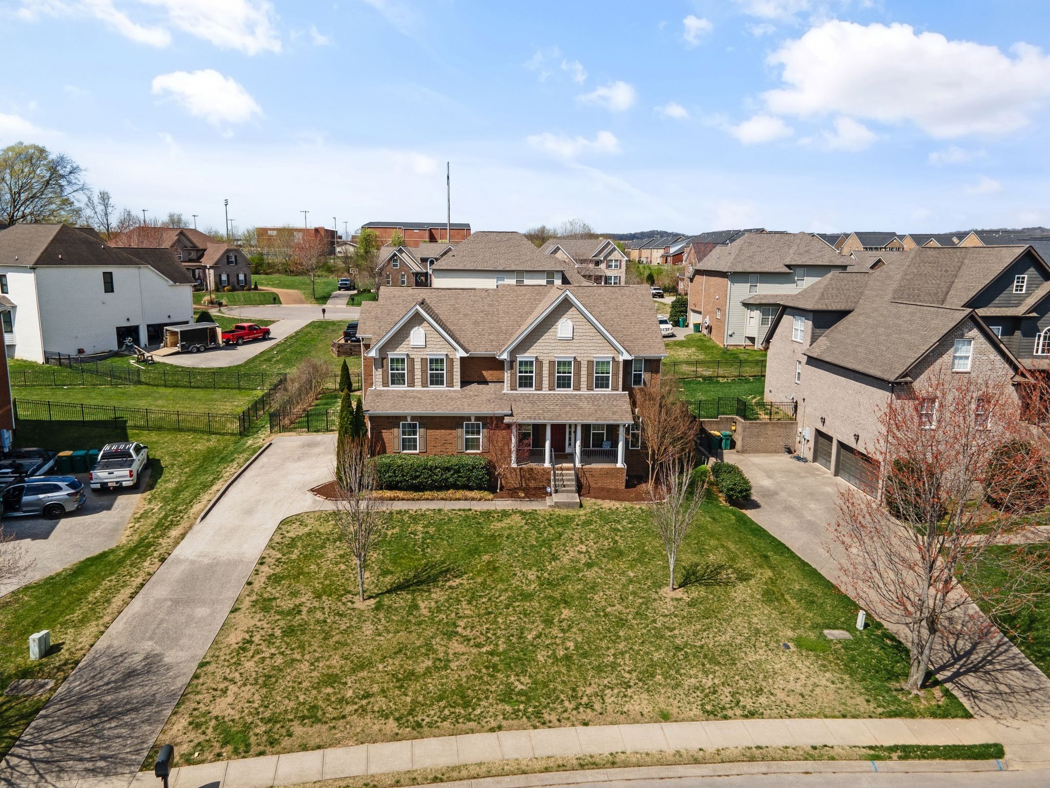 1931 Portview Drive Spring Hill, TN 37174 - Photo 7 of 51 aerial view of a house with a yard